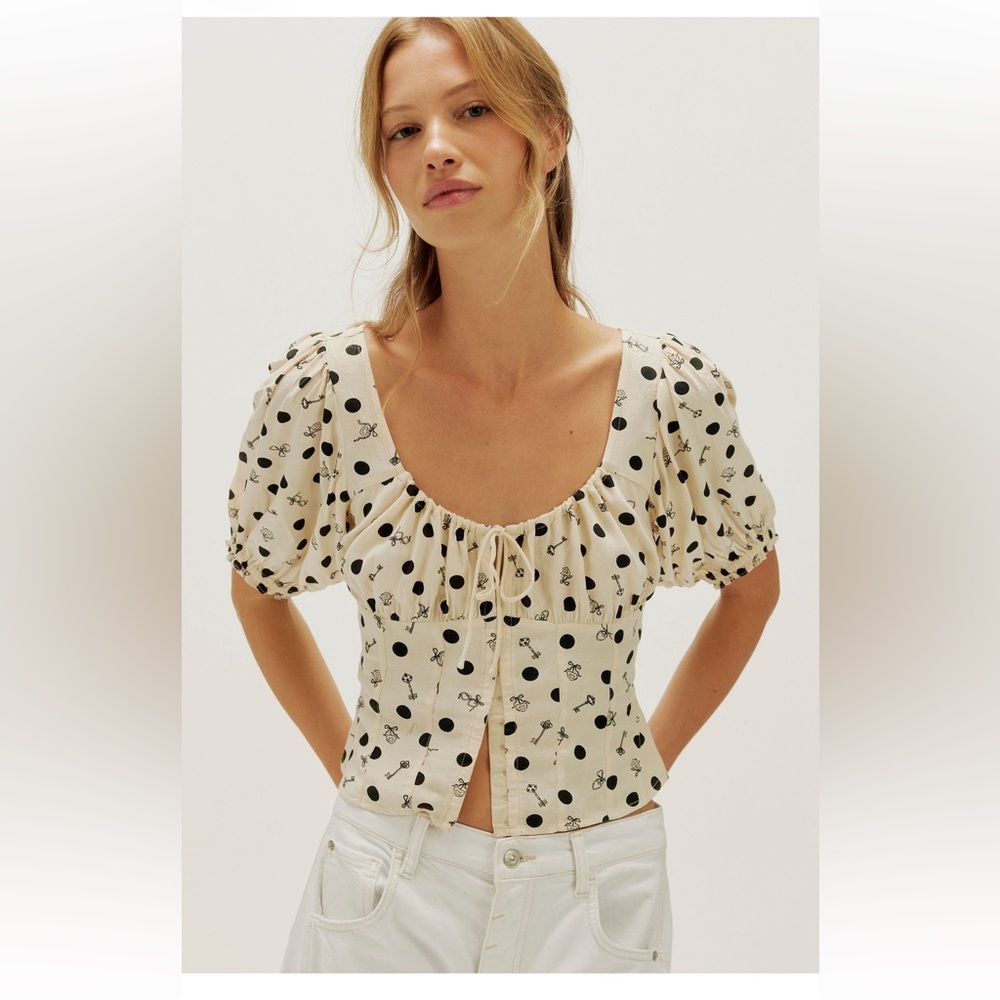 Free People • Buttercup Printed Top • NWT